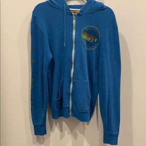 Aviator Nation zip up hoodie